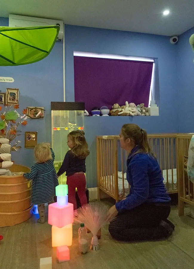 babies sleep area